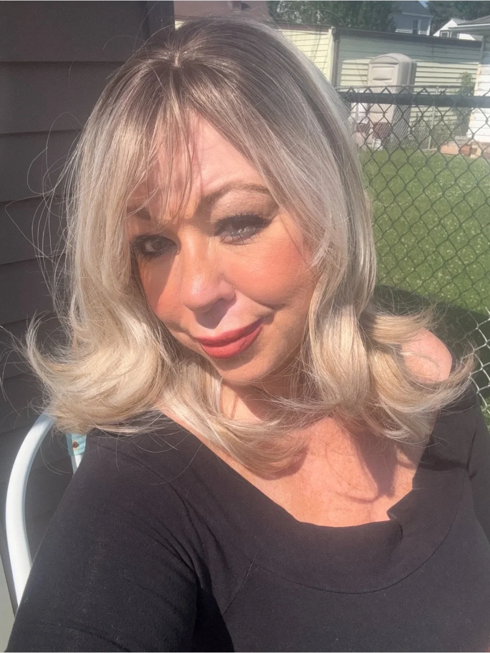 JB Extensions Emily Light Mixed Blonde wig 💕